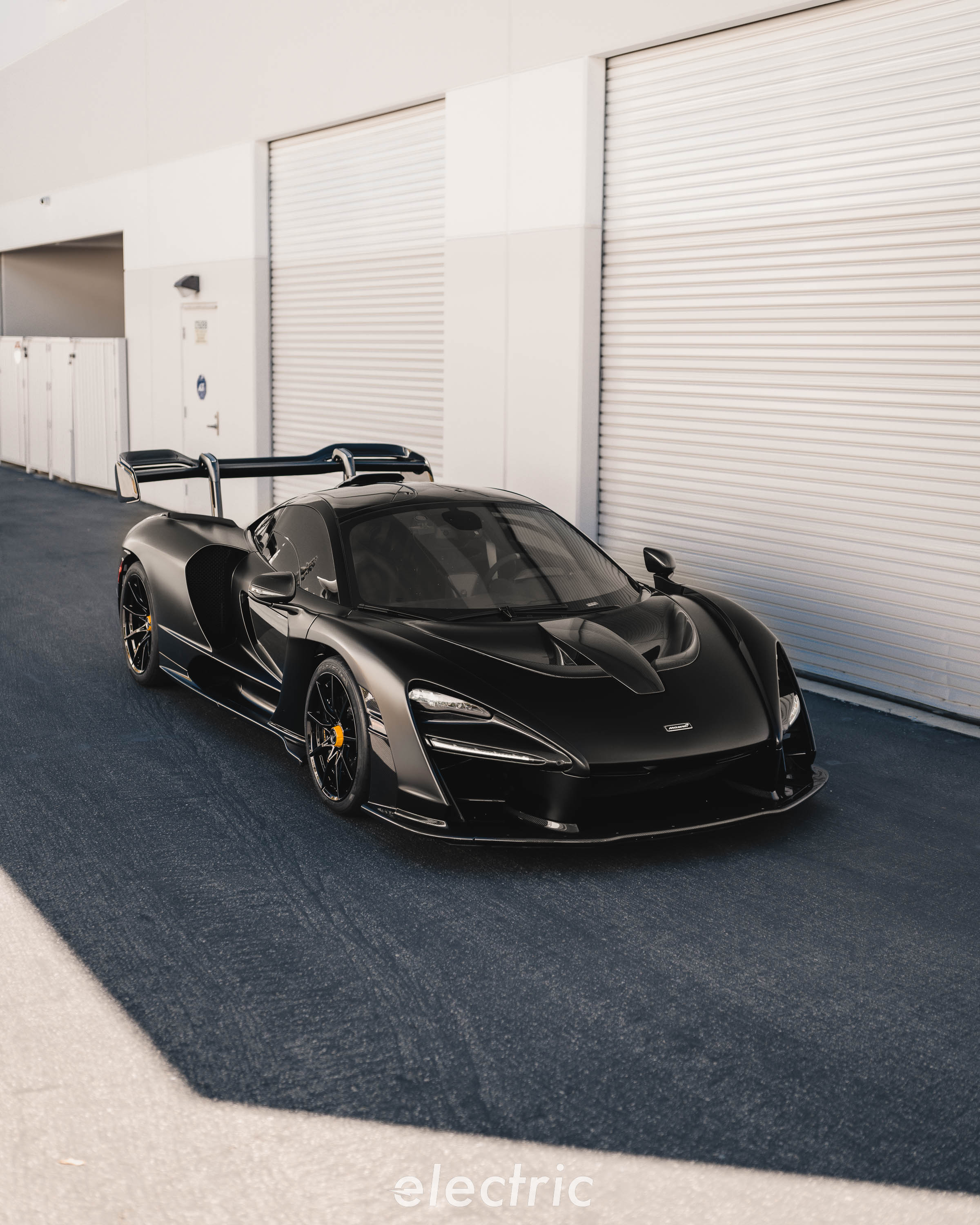 McLaren Senna with paint protection film
