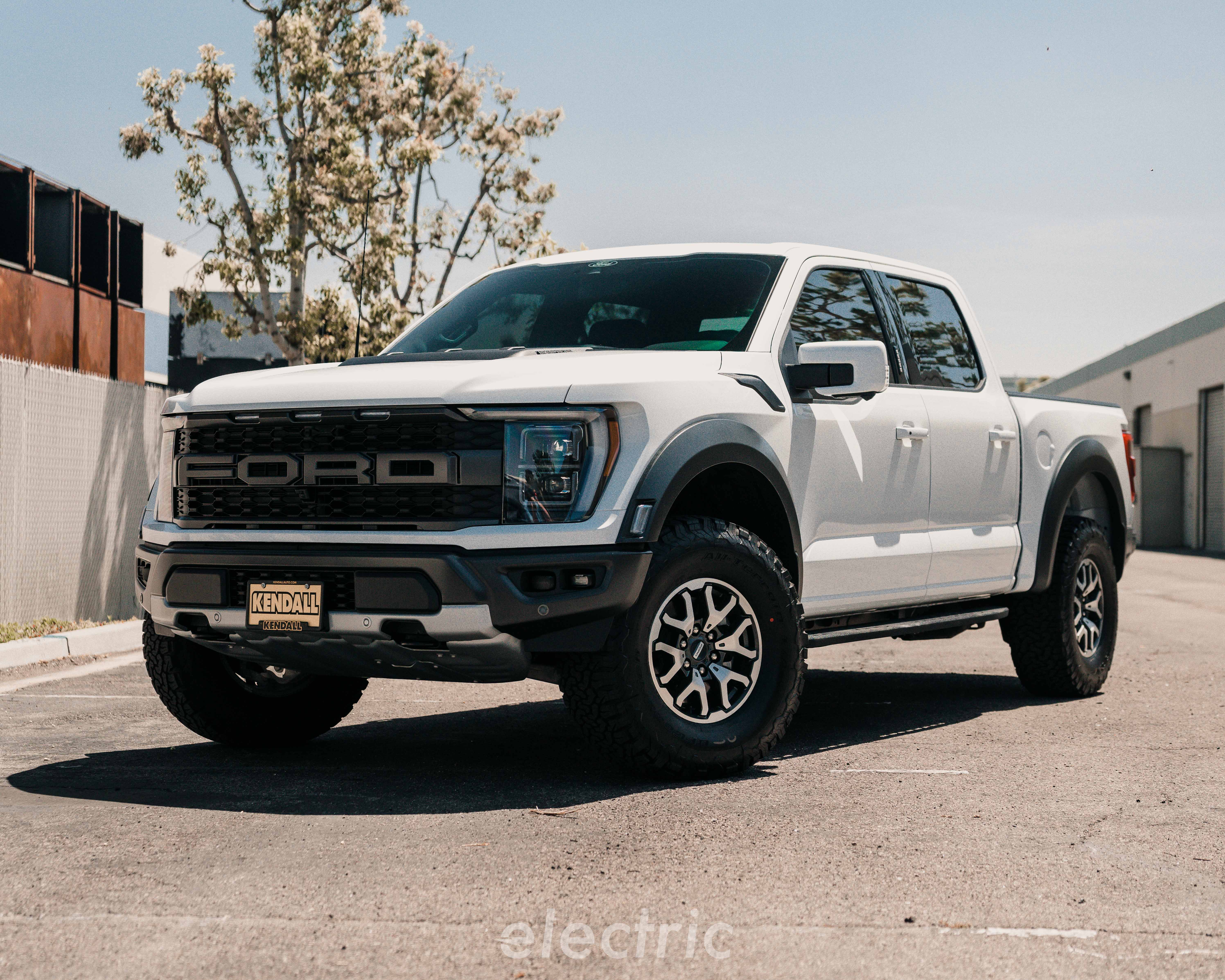 Ford Raptor with paint protection film