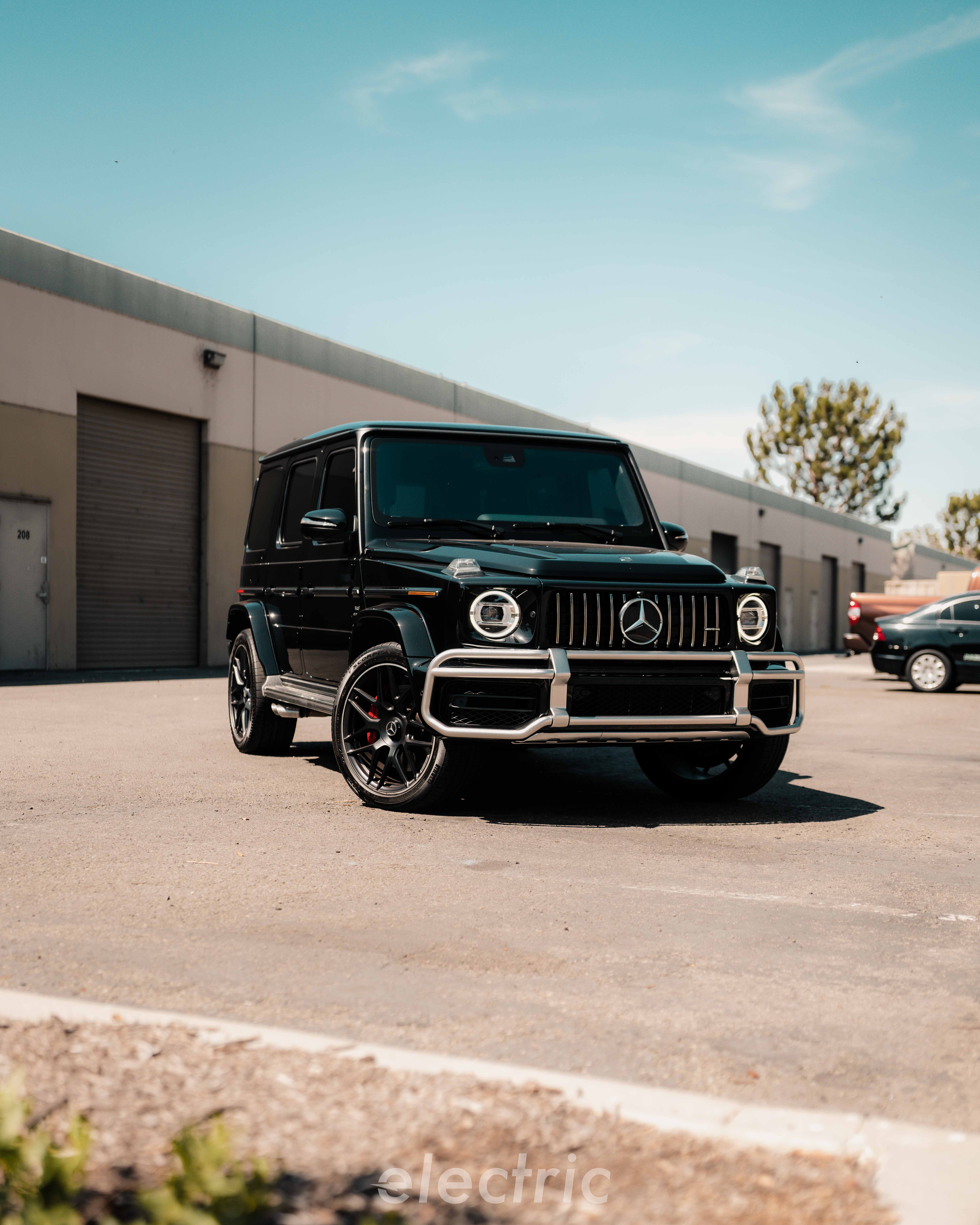 Mercedes-AMG G 63 with paint protection film