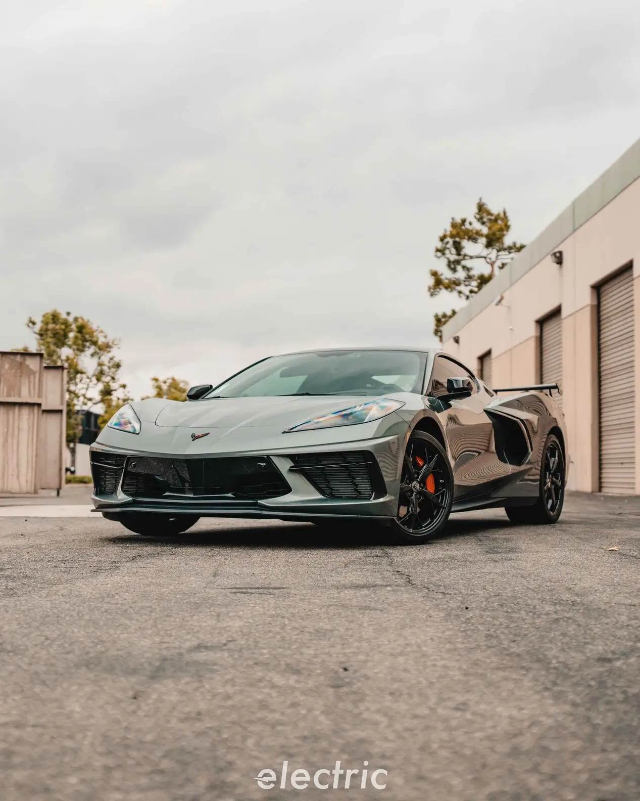 Chevrolet Corvette with paint protection film